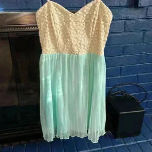 Jodi Kristopher strapless‎ dress size 5
